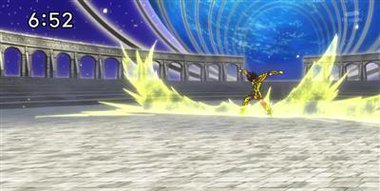 Sagitarius Seiya vs Mars  Saint Seiya Omega 