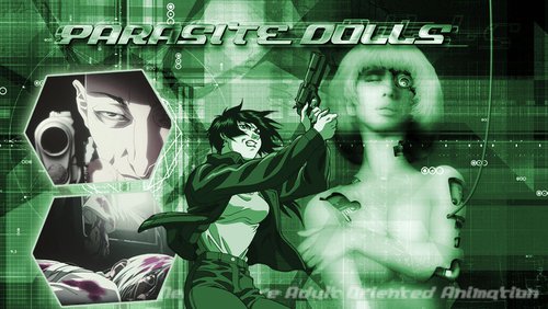 GetBackers / Parasite Dolls Very Rare Anime Manga Poster 54x42cm