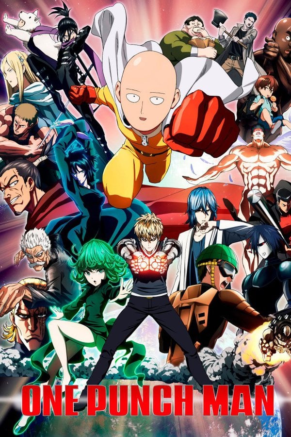 ONE PUNCH MAN HD EN ESPANOL LATINO TODOS LOS CAPITULOS EN UN USB!