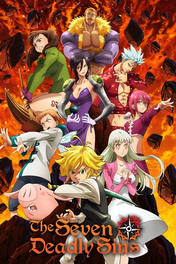 Where to watch The Seven Deadly Sins TV series streaming online