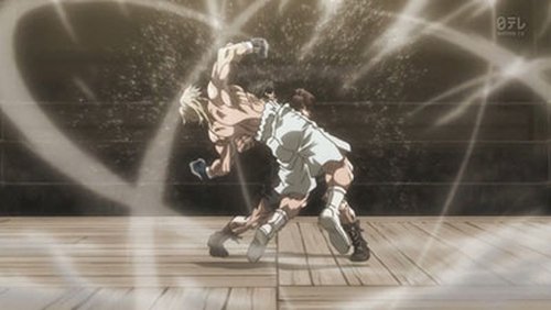 Hajime no Ippo tekken iron fist gif by thatguythere-seehim on