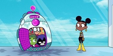 Watch Teen Titans Go! Season 5 Episode 19 - Slapping Butts And